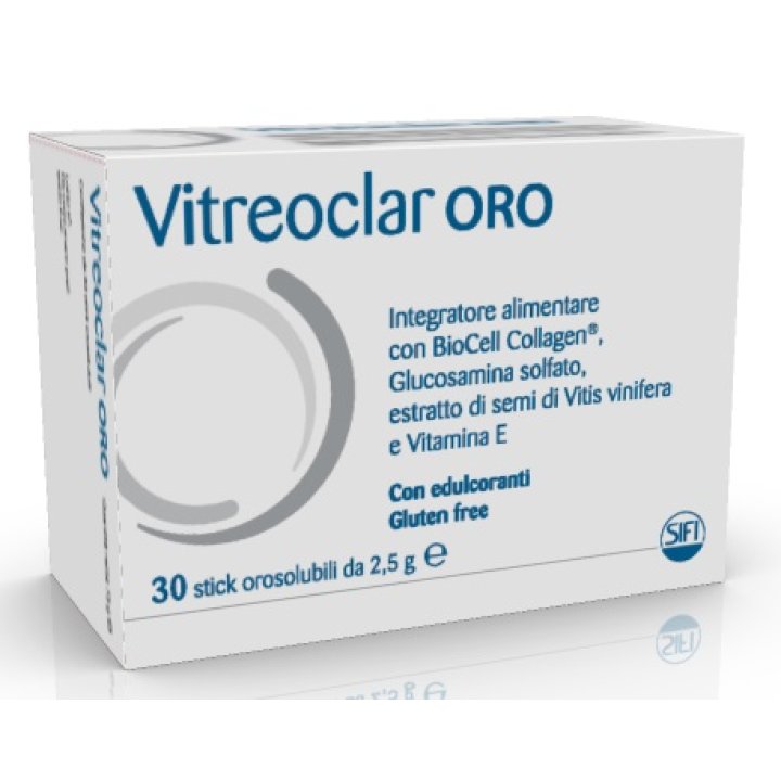 VITREOCLAR ORO 30 BUSTINE OROSOLUBILI DA 2,5 G