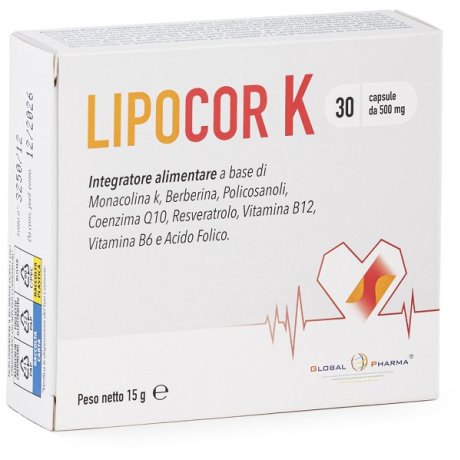 LIPOCOR K 30 Cps 500mg