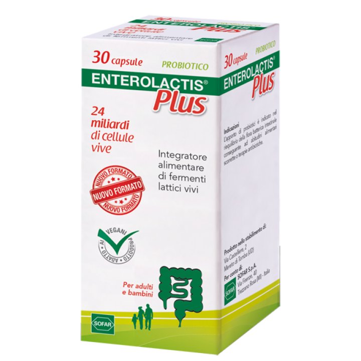 ENTEROLACTIS PLUS 30 CAPSULE