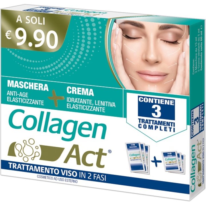 COLLAGEN ACT Tratt.Viso 2Fasi