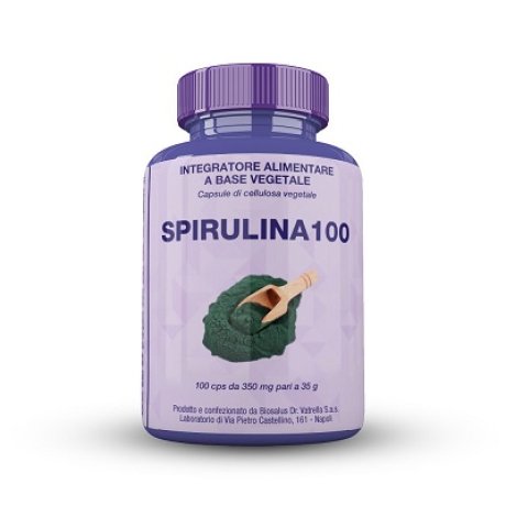 SPIRULINA 100 100 Cps BIOSALUS