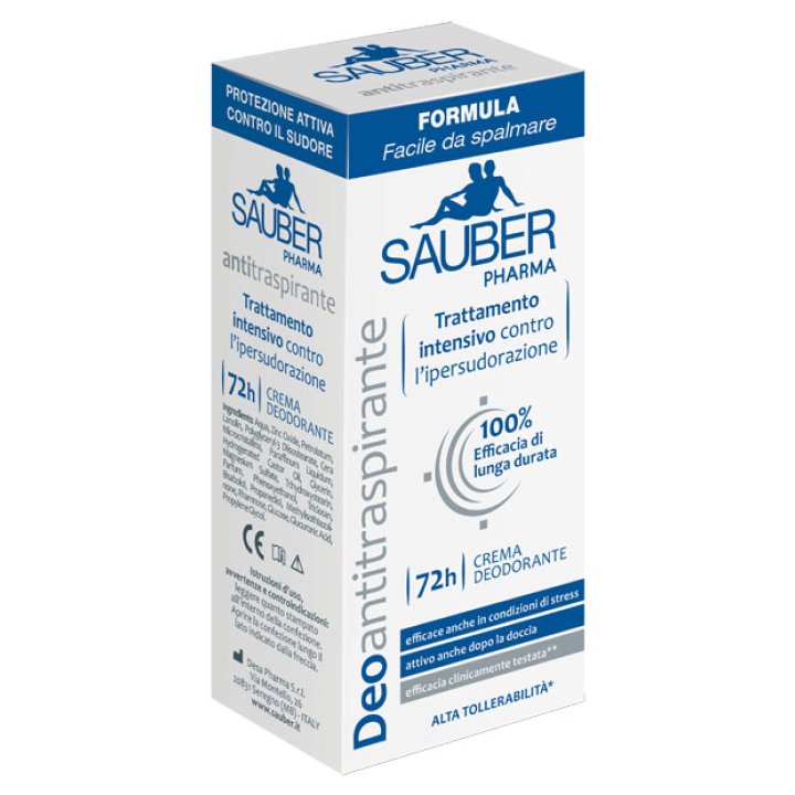 SAUBER  Crema A-Trasp.72H 30ml