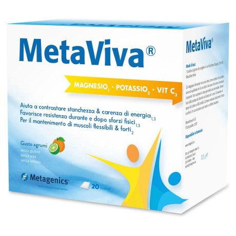 METAVIVA MG/K/VIT C 20 Bust.