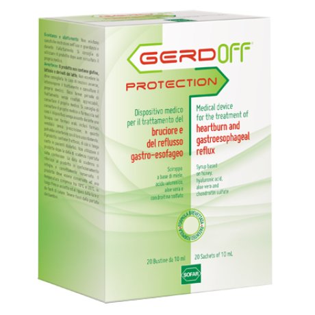 GERDOFF PROTECTION SCIROPPO 20 BUSTE 10 ML