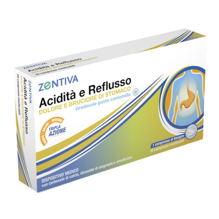 ACIDITA'REFLUSSO 20 Cpr ZTV