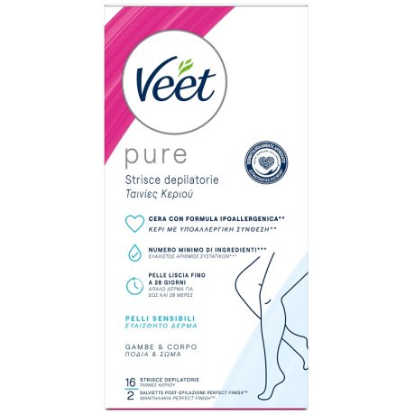 VEET Strisce Corpo 16pz