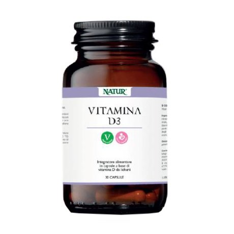 VITAMINA D3 30CPS NATUR