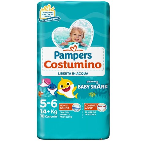 Pampers Cost Bb Shark 5-6 10pz