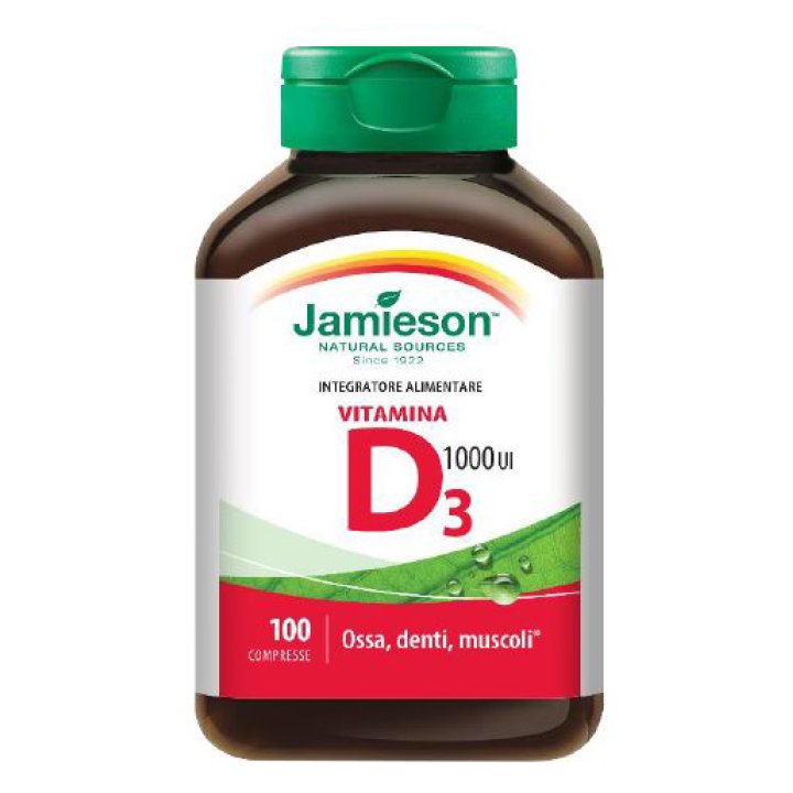 JAMIESON VIT.D3 1000UI 100CPR