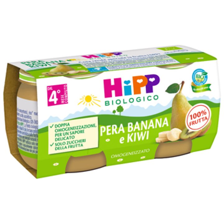 OMO HIPP Kiwi/Ba/Pera2X80g