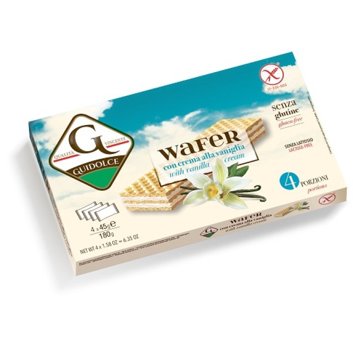 GUIDOLCE Wafer Vaniglia 4x45g