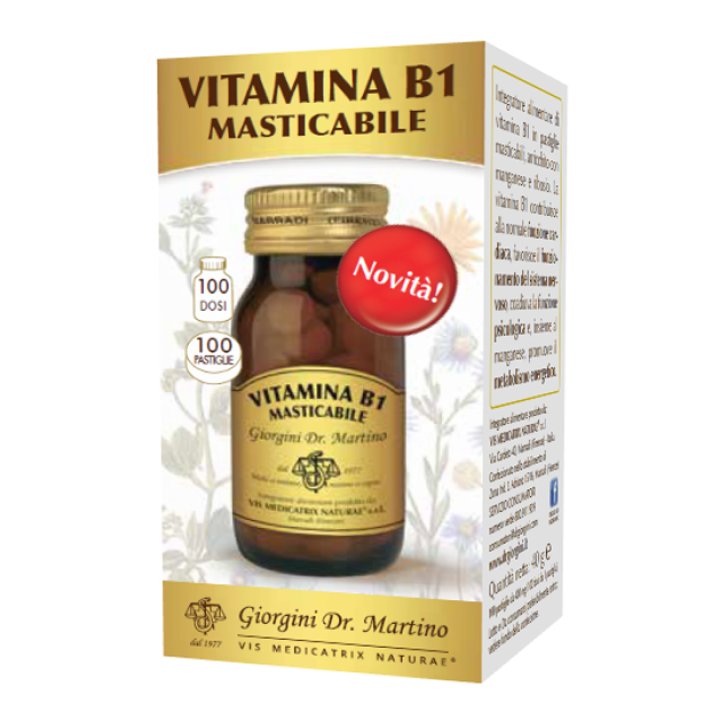 VITAMINA B1 MASTIC 100PAST GIORG