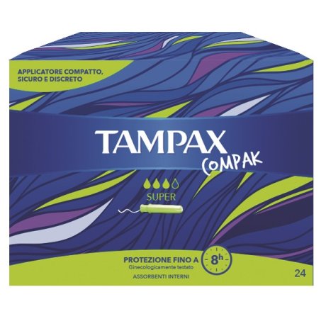 TAMPAX COMPAK Super 24 Tamp.