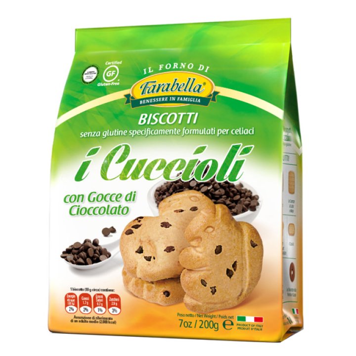 I CUCCIOLI Bisc.Gtt Ciocc.200g