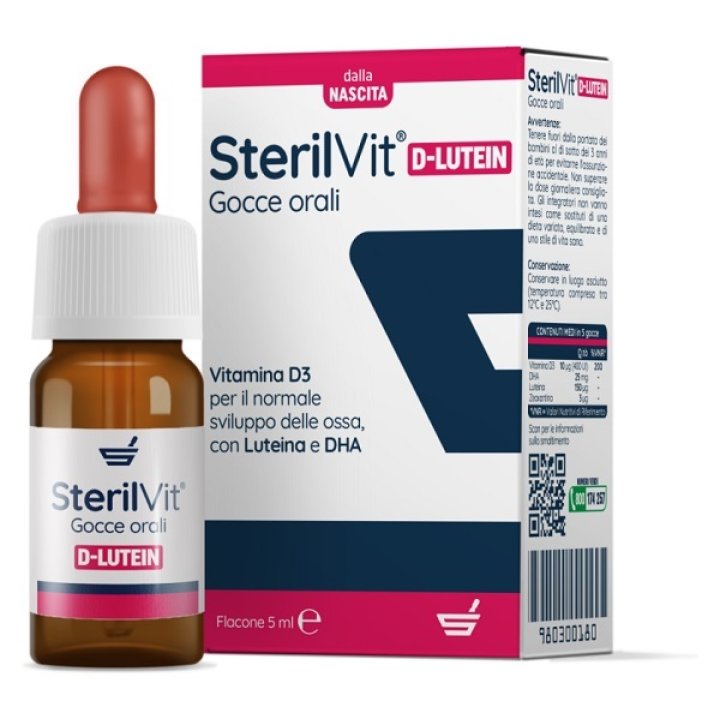 STERILVIT D Lutein DHA Gtt 5ml