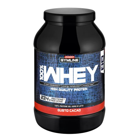 GYMLINE 100%WHEY Con.Cacao900g