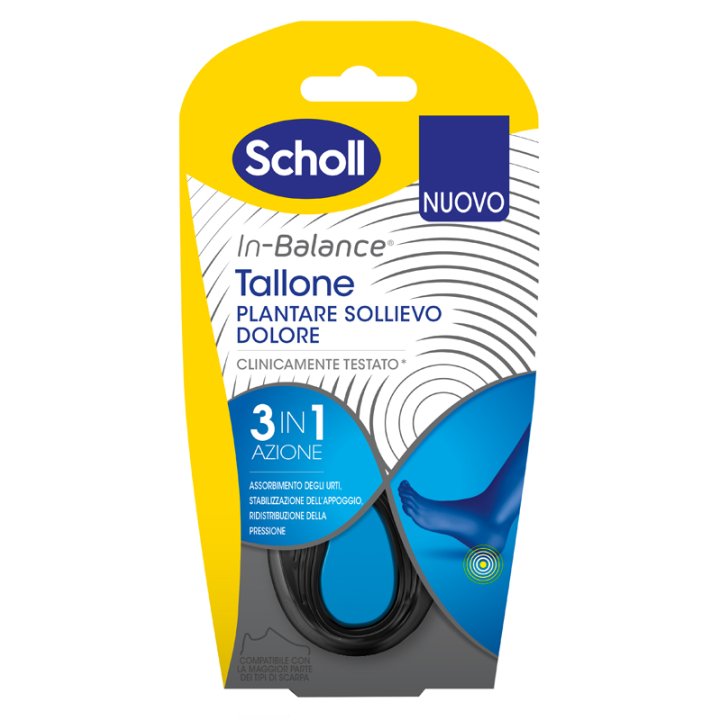 SCHOLL Plantari Tallone L 2pz