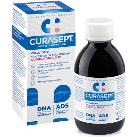 CURASEPT COLLUTORIO 0,12 ADS + DNA 200 ML