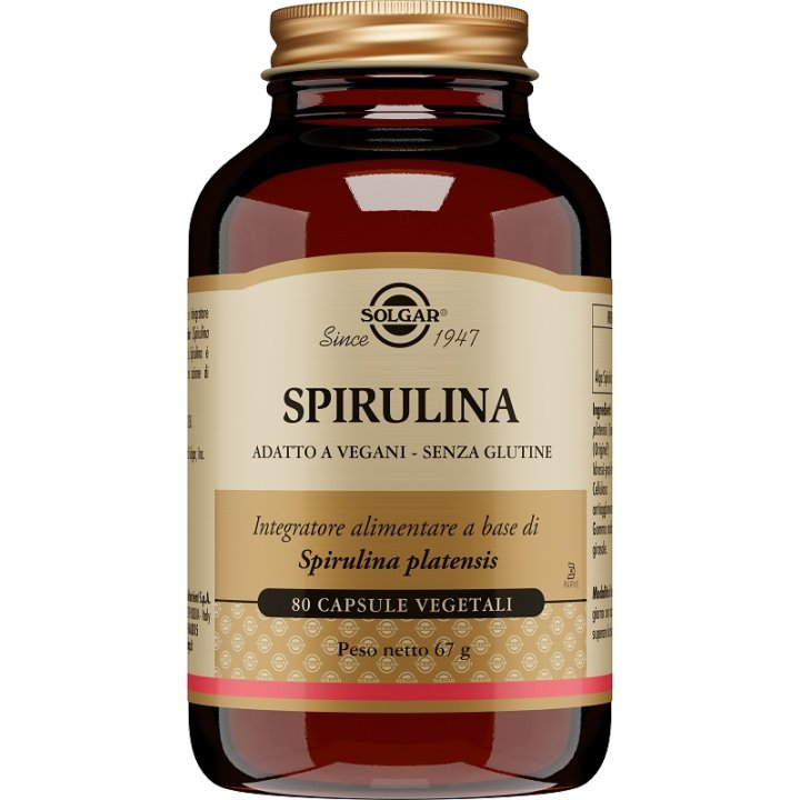 SPIRULINA  80 Cps  SOLGAR