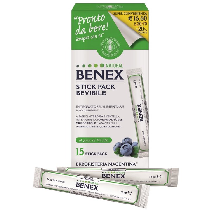 BENEX BEVIBILE 15STICK 12ML