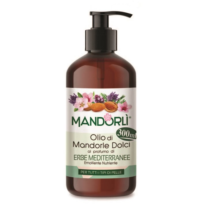 Mandorli Erbe Mediterranee Olio Corpo 300 ml