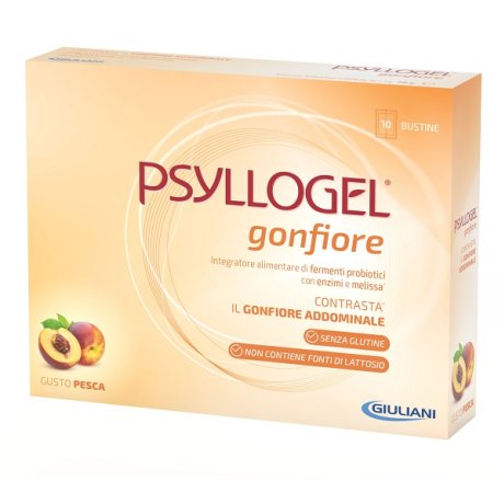 Psyllogel Gonfiore Pesca10bust