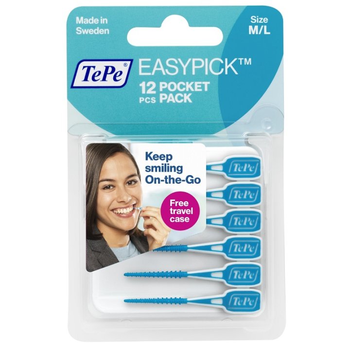 TEPE Easypick M/L Blu 12pz