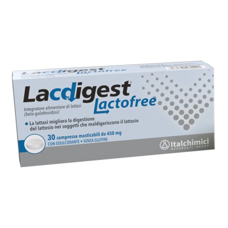 LACDIGEST LACTOFREE 30 COMPRESSE MASTICABILI