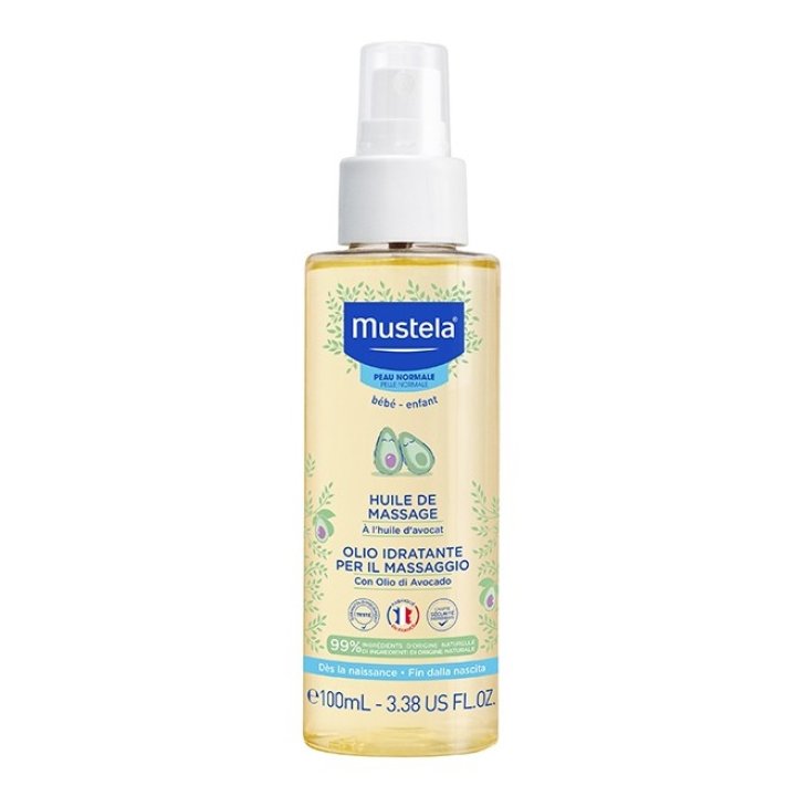 MUSTELA Olio Idr.Massag.100ml