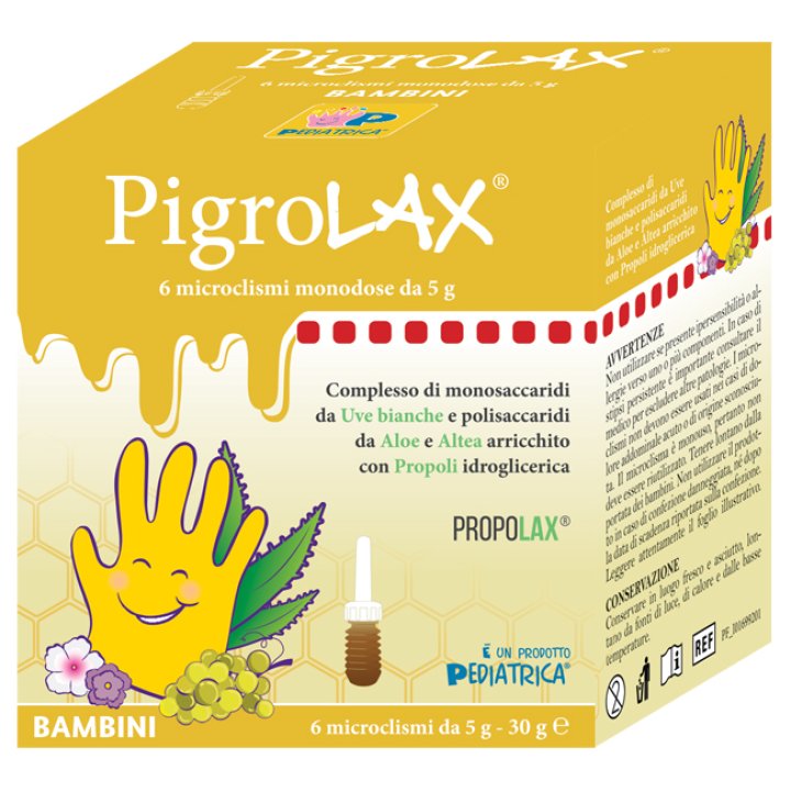 PIGROLAX MICROCLISMA Bambini 6 microclismi