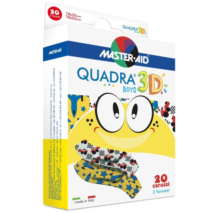 QUADRA*3D Boys 20 Cer.Assort.