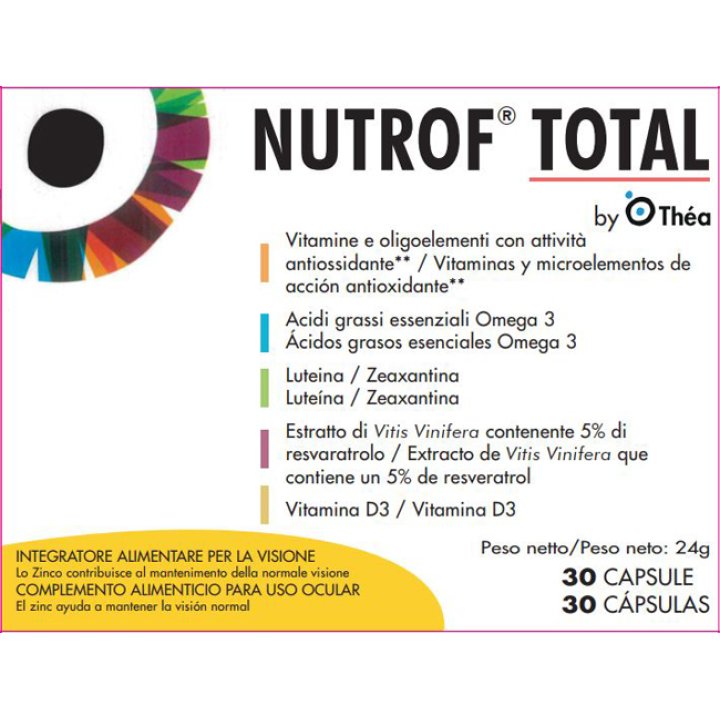 NUTROF TOTAL 30CPS