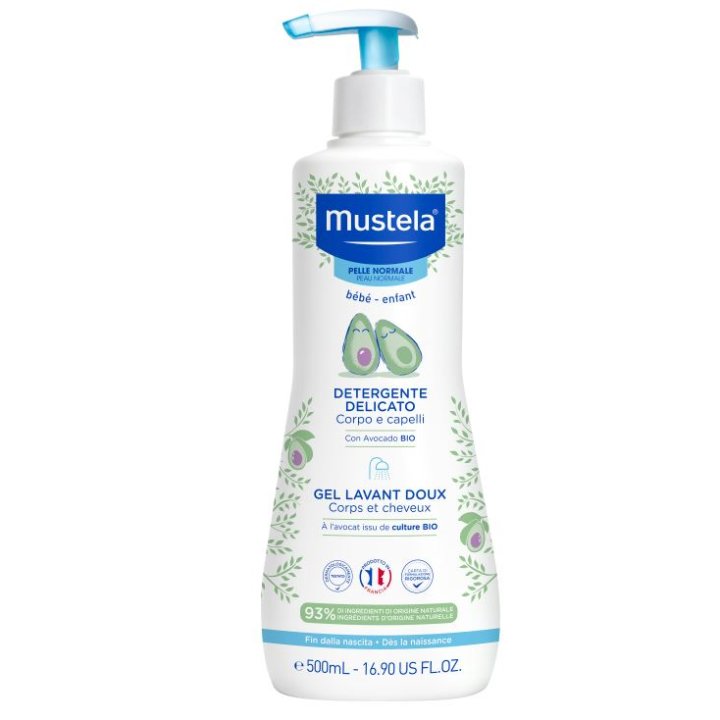 MUSTELA DermoDeterg.Del.500ml