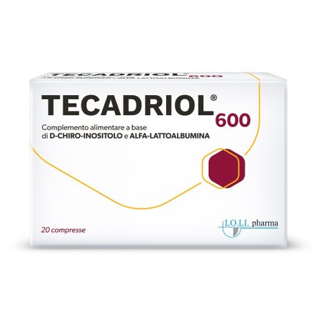 TECADRIOL*600 20 Cpr