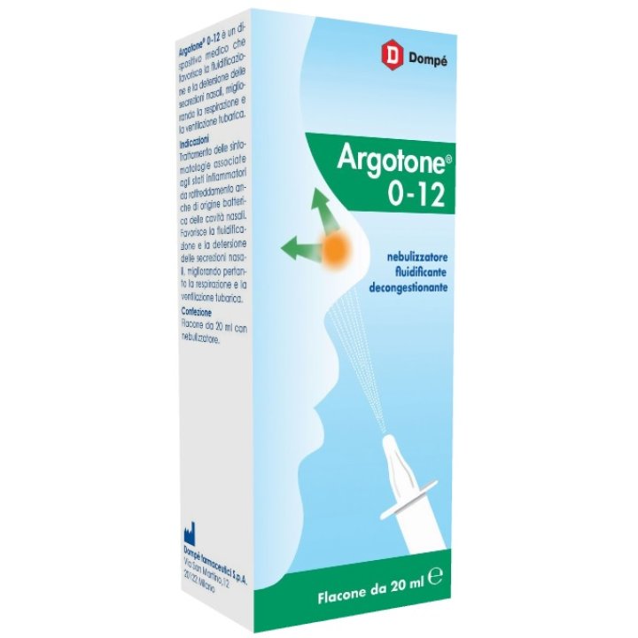 ARGOTONE 0-12 SPRAY NASALE 20 ML