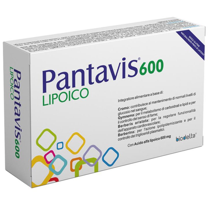 PANTAVIS 600 Lipoico 30 Cpr