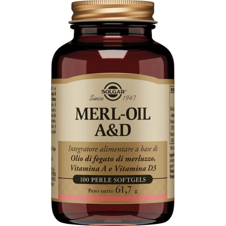 MERL-OIL A&D 100Perle SOLGAR