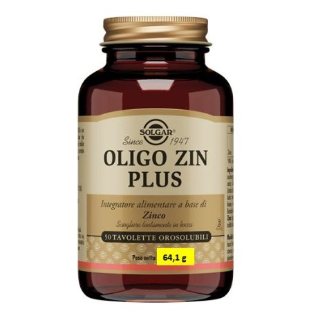 OLIGO ZIN Plus 50 Tav.SOLGAR