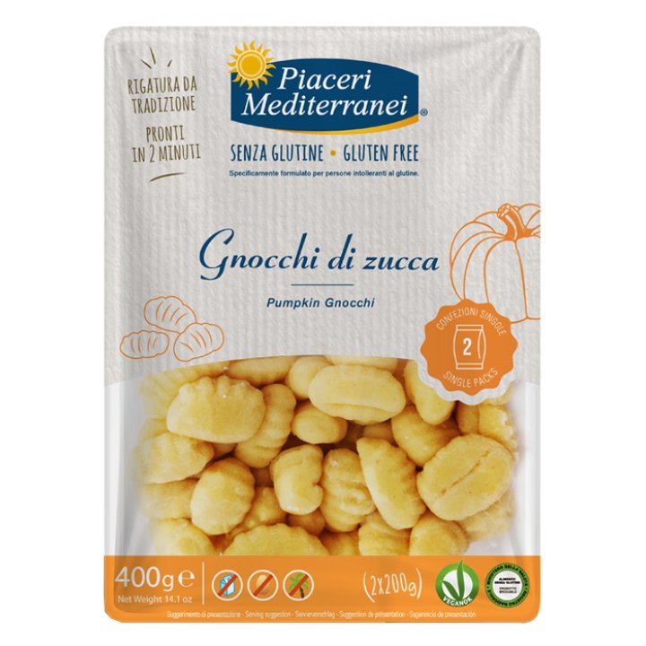 PIACERI MED.Gnocchi/Zucca 400g