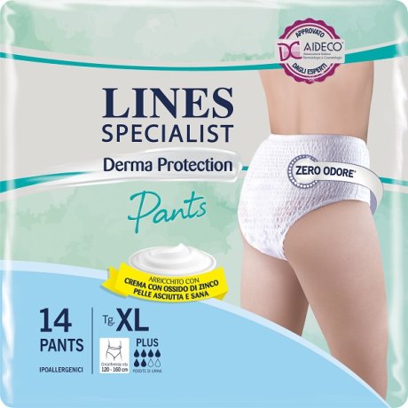 LINES SP.DERM Pants Pl.XL 14pz