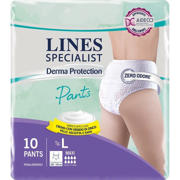 LINES SP.DERM Pants Mx L 10pz