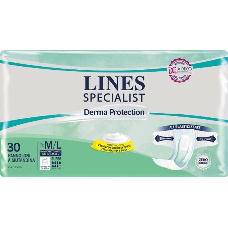 LINES SP.DERM Pann.Sup M/L30pz