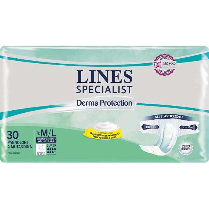 LINES SP.DERM Pann.Sup M/L30pz