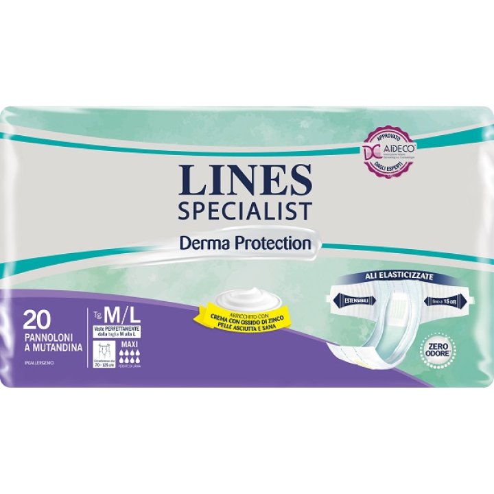 LINES SP.DERM Pann.Mx M/L 20pz