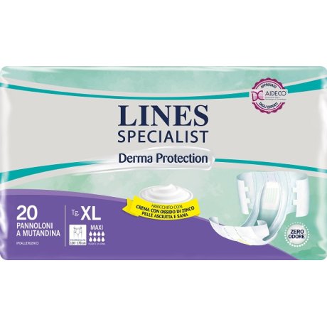 LINES SP.DERM Pann.Mx XL 20pz