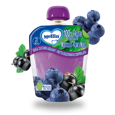 MELLIN Pouch Mirtillo-Ribes90g