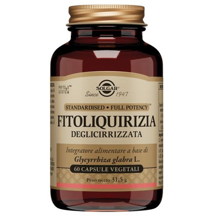 FITOLIQUIRIZIA 60 Cps  SOLGAR