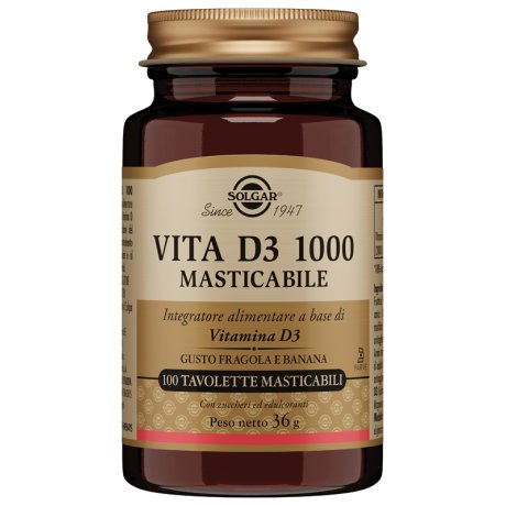 VITA D3*1000 100Tav.SOLGAR