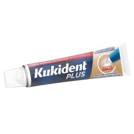 KUKIDENT PLUS SIGILLO ANTI INFILTRAZIONI CREMA ADEISVA DENTIERE 40 G