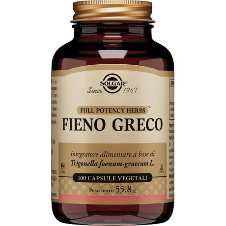 FIENO GRECO 100 Cps SOLGAR